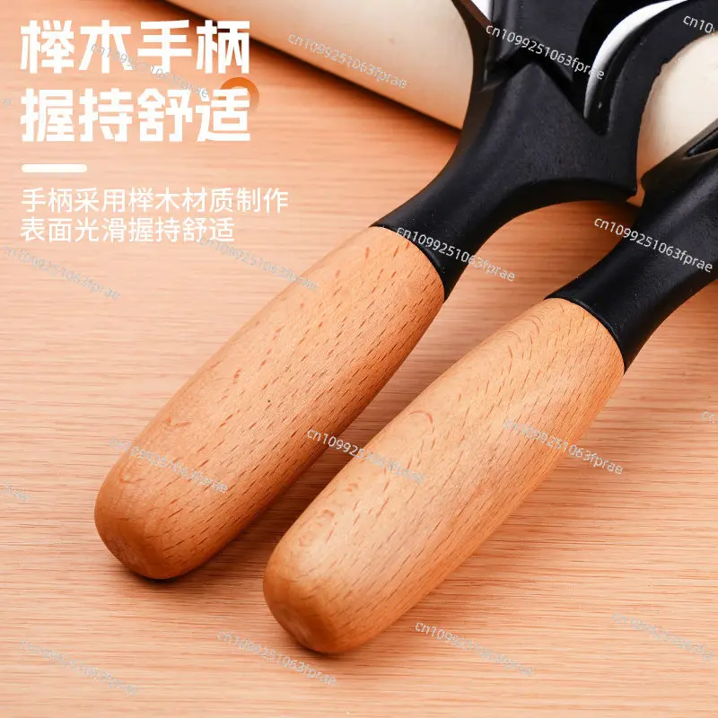 Concave bottom cast iron bird planer outer round planer beech handle brass nut billiard pole hoe handle spade handle