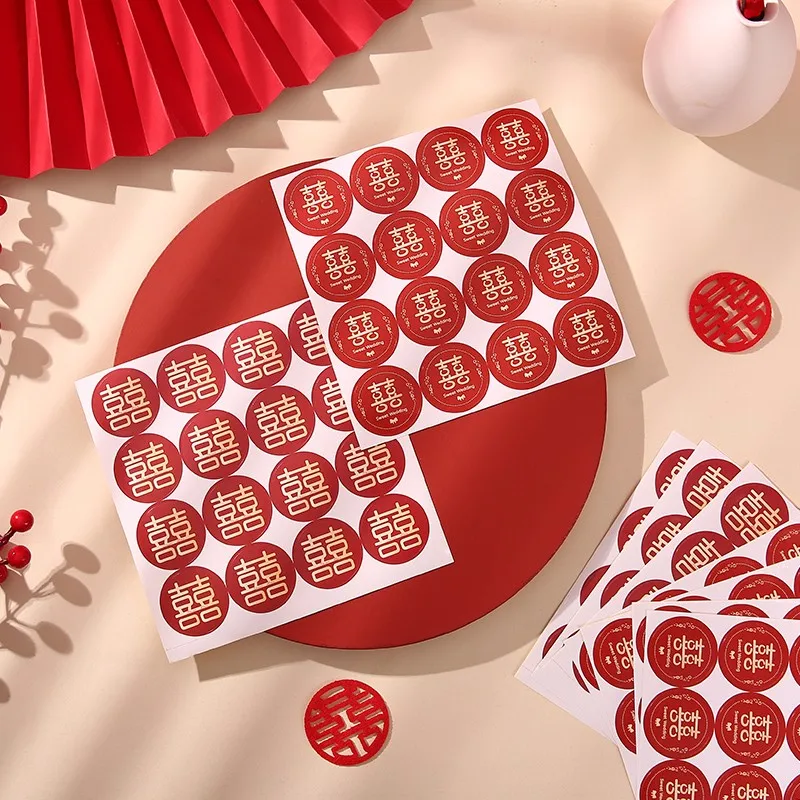 ملصقات شخصيات زفاف شياو شي، وملصقات البيض، ومنتجات لاصقة #5