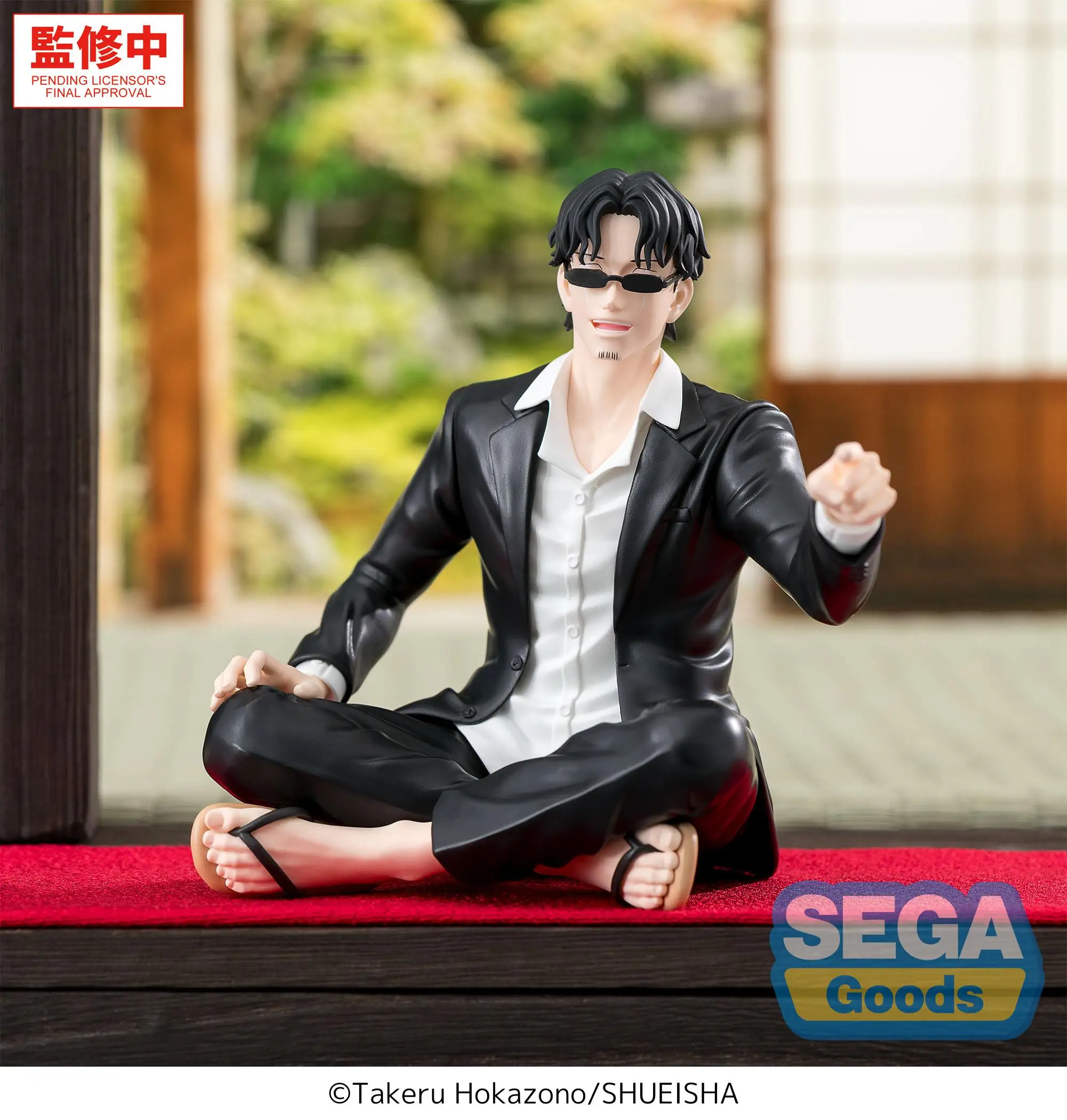 Genuine Sega Kagurabachi High Premium Perching Figure Seichi Samura PVC Action Figure Sega Model Figurine Toys For Otaku Gift