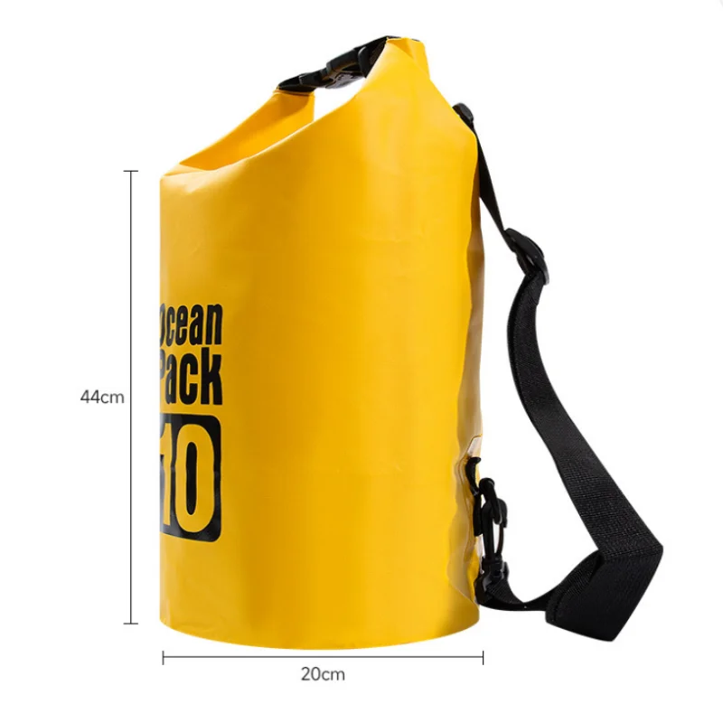 ISURE MARINE Outdoor PVC Waterproof Bag Single Shoulder Swimming Bag Multi Functional Beach Drifting Sports Backpack