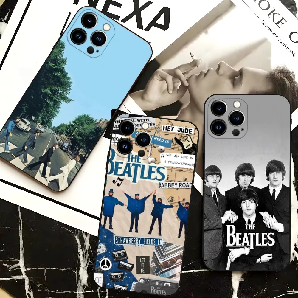 The Band B-BeatlesS Let It Be Phone Case For iPhone 16,15,14,13,12,Pro,Max,11,7,8,Plus,XR,XS Max Shockproof Silicone Soft Shell