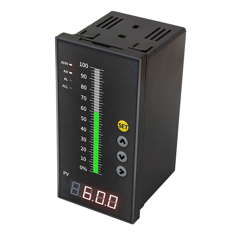 Water Level Controller for Pump 4-20mA RS485 Liquid Level Indicator 4-Relay Alarm Level Control Instrument with AC220V