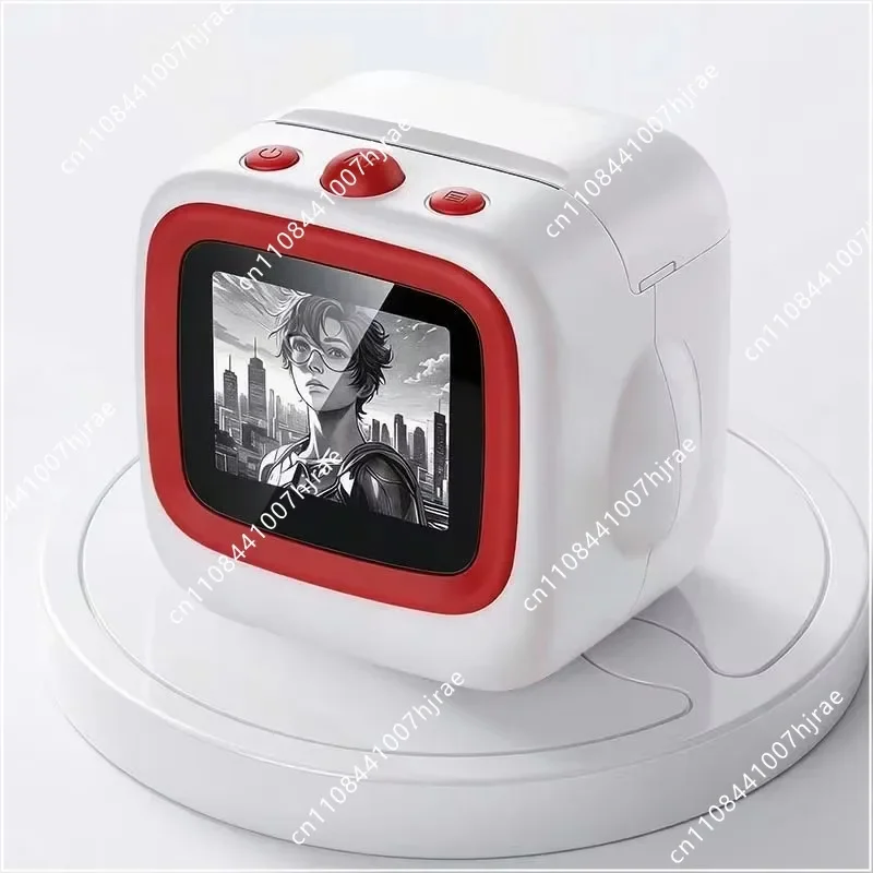 AI Photo Printer Voice‑Controlled AI Image Generation Type‑C Interface WIFI Connection Gift For Student Party Travel