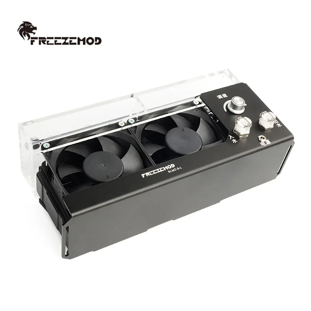 FREEZEMOD External water-cooled dock AIO Radiator heat dissipation module 1200ml capacity For Notebook PC