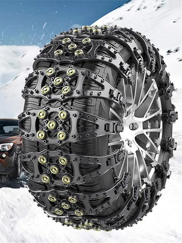 1Pcs RC Car Tires Snow Chain 165-275mm Chains For 1/10 Scale RC Crawler Axial SCX10 90046 D90 TRX4