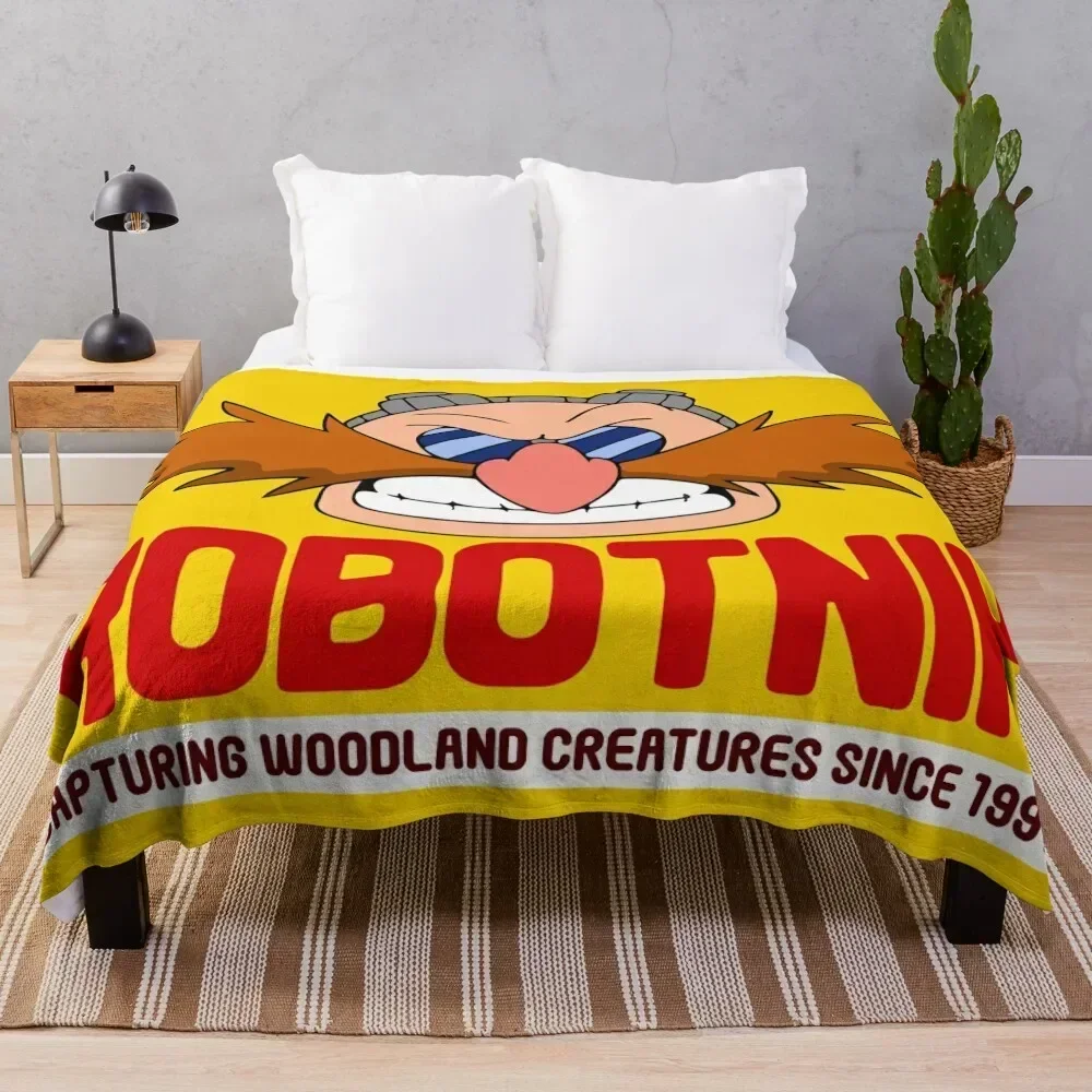 

Eggman Throw Blanket Color Fast Cozy Throw Blanket