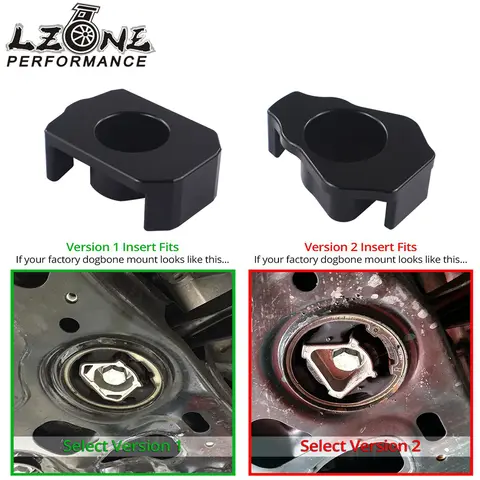 빌렛 알루미늄 MQB 도그 본 마운트 인서트 MKVII, 폭스 바겐 골프/GTI/R, 8V AUDI A3/S3/RS3 및 MKIII 용 AUDI TT/TTS/TTRS L