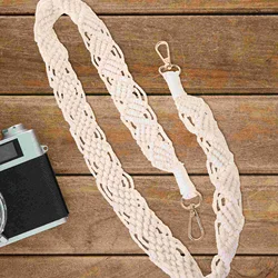 Widened Cotton Rope Braided SLR Camera Outdoor Portable Shoulder Strap Neck Sling Cross Body Bag Dslr Strap/Shoulder Man