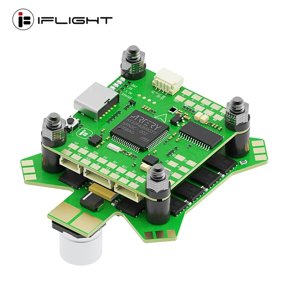 IFlight BLITZ ATF435 Flight Controller With BLITZ E55S 4-IN-1 2-6S ESC/ BLITZ 1.6W VTX for RC FPV Drone