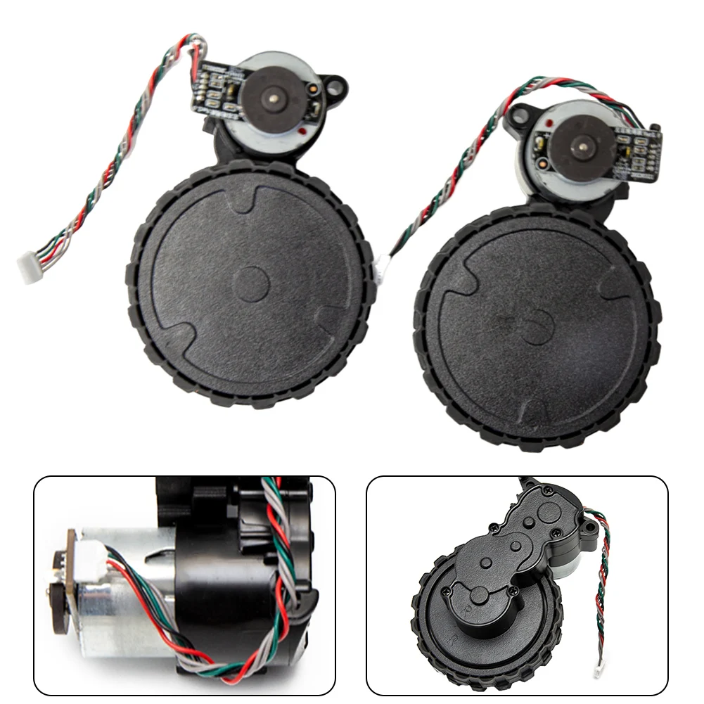 Rodas de Substituição para Aspirador Robô IHome AutoVac/Nova-S1 e IHome AutoVac/Nova-S1 Pro com Esvaziamento Automático / V9