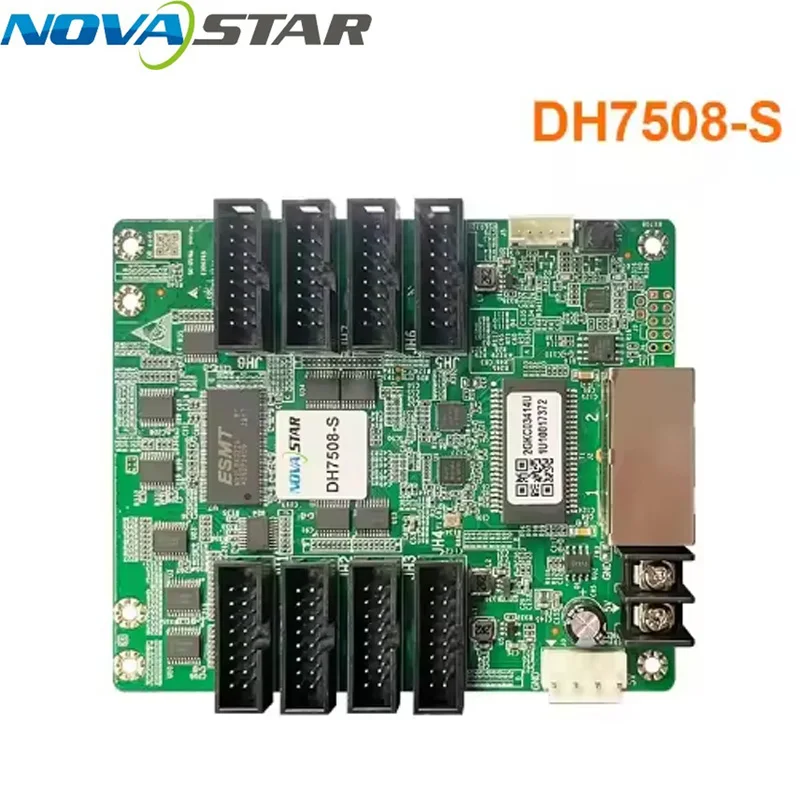 

Novastar Led Receiving Card DH7508 Display Control System Card Synchronous 128*256 Pixels 8*HUB75E Interface