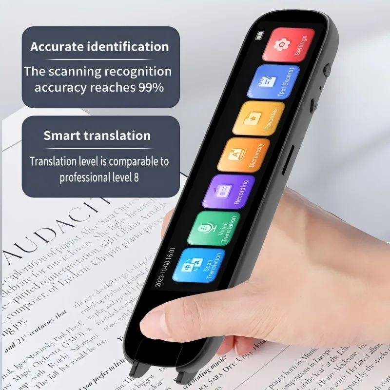 A28s المسح المترجم قاموس شاشة تعمل باللمس WIFI التسجيل الذكي للامتحان قراءة تعلم اللغة الأجنبية