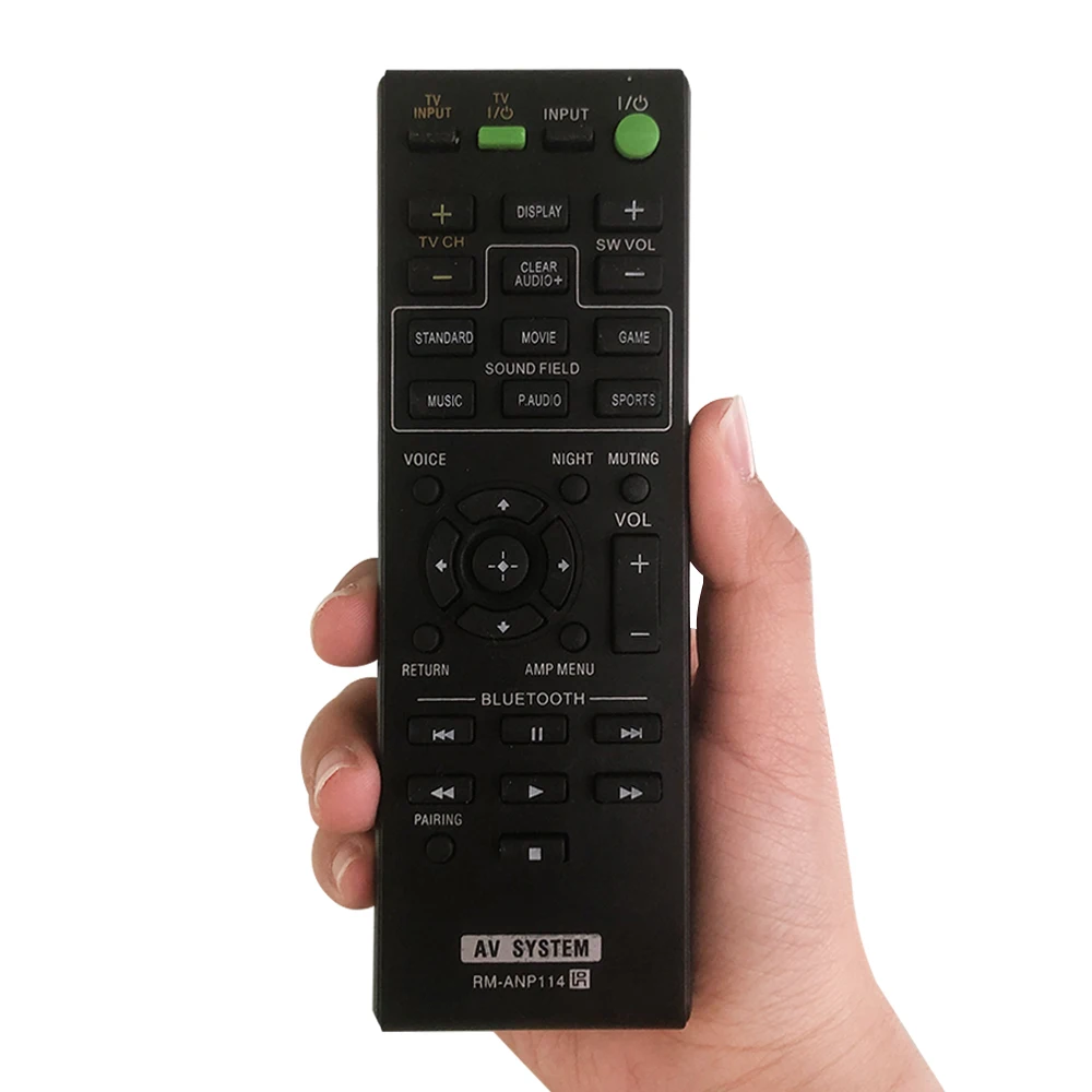 Replacement for Sony RM-ANP114 Remote Control Compatible with Sony Soundbar Controller RM-ANP115 RM-ANP116 HT-CT770