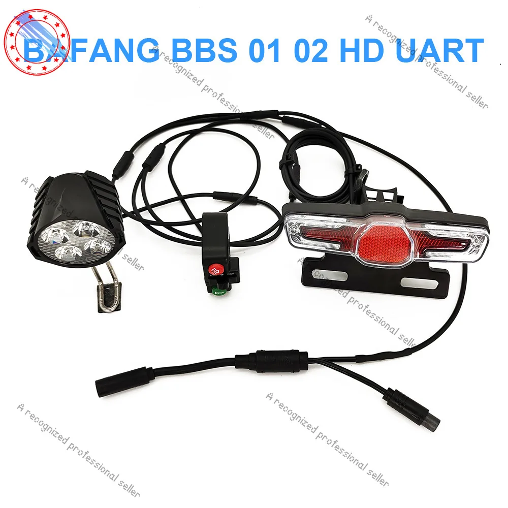 

BBS01 02 HD UART водонепроницаемый линейный светильник для восьмиугольного центрального двигателя с тормозным указателем поворота