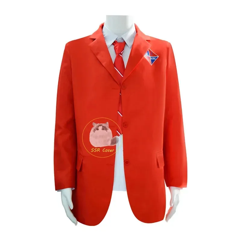 

EWS Rebelde Косплей Костюм Школьная Форма Красный Костюм Куртка Юбка Рубашка Галстук Полный Комплект Костюмы Для Хэллоуина для Мужчин Женщин6
