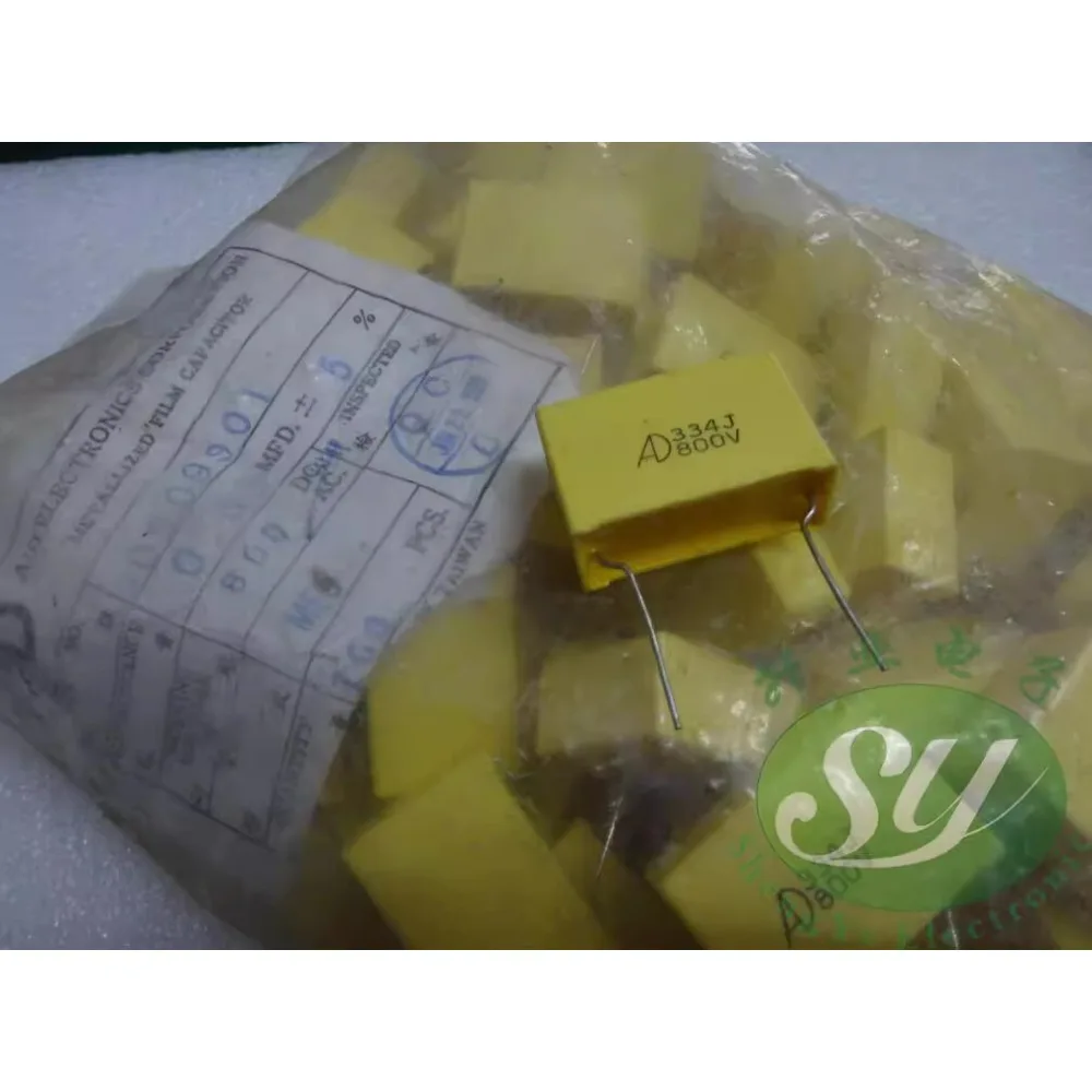 

20PCS 0.33uf/800v 330nf u33 334 brand new 28mm film capacitor