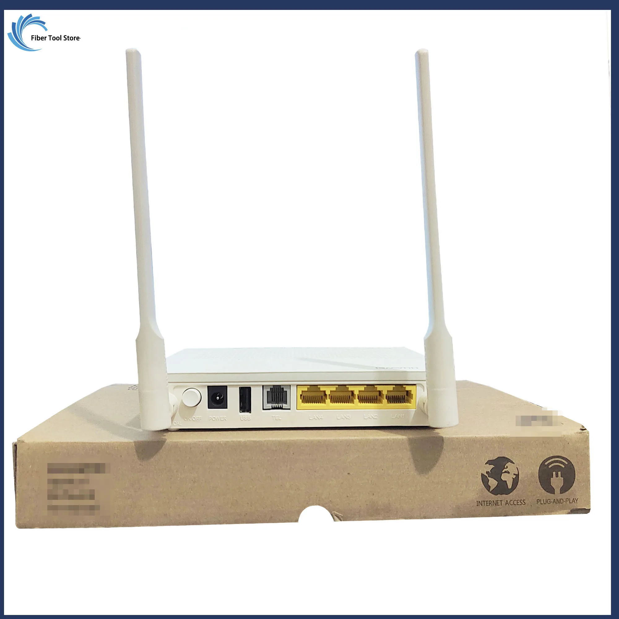 New hg8546m XPON ONU ONT Router 2.4G/5G XPOIN ONT 1GE+3FE+1tel+Wifi hg8546m Ont Modem 5g FTTH Modem Router Free Shipping