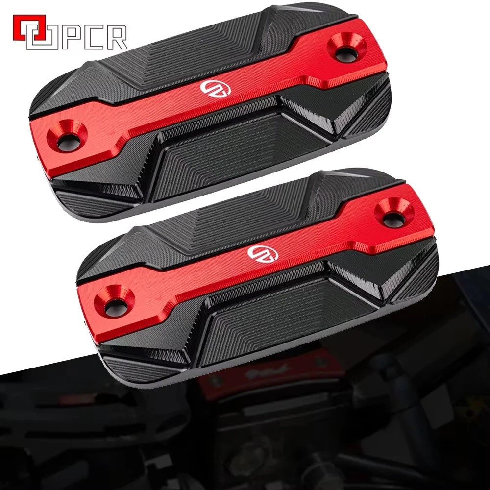 

For HONDA FORZA750 REBEL1100 Goldwing VFR 800 1200x SYM Crosstourer Motorcycle CNC Front Clutch Brake Fluid Reservoir Cover caps
