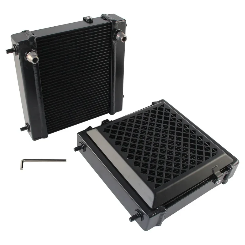 Aluminum High-Performance Heat Exchanger Radiator Water Tank For BMW F90 M5 18-23& F9X M8 Competition 20-25;S63 Engine 4.4L V8