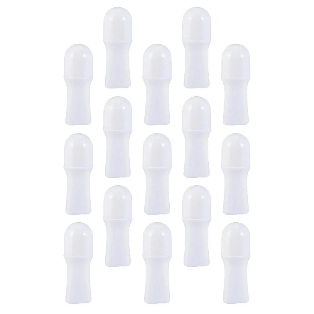 15Pcs Roller Bottle Set Plastic Refillable Essential Oil Containers for Perfume Aromatherapy Travel Storage Roller Bottle