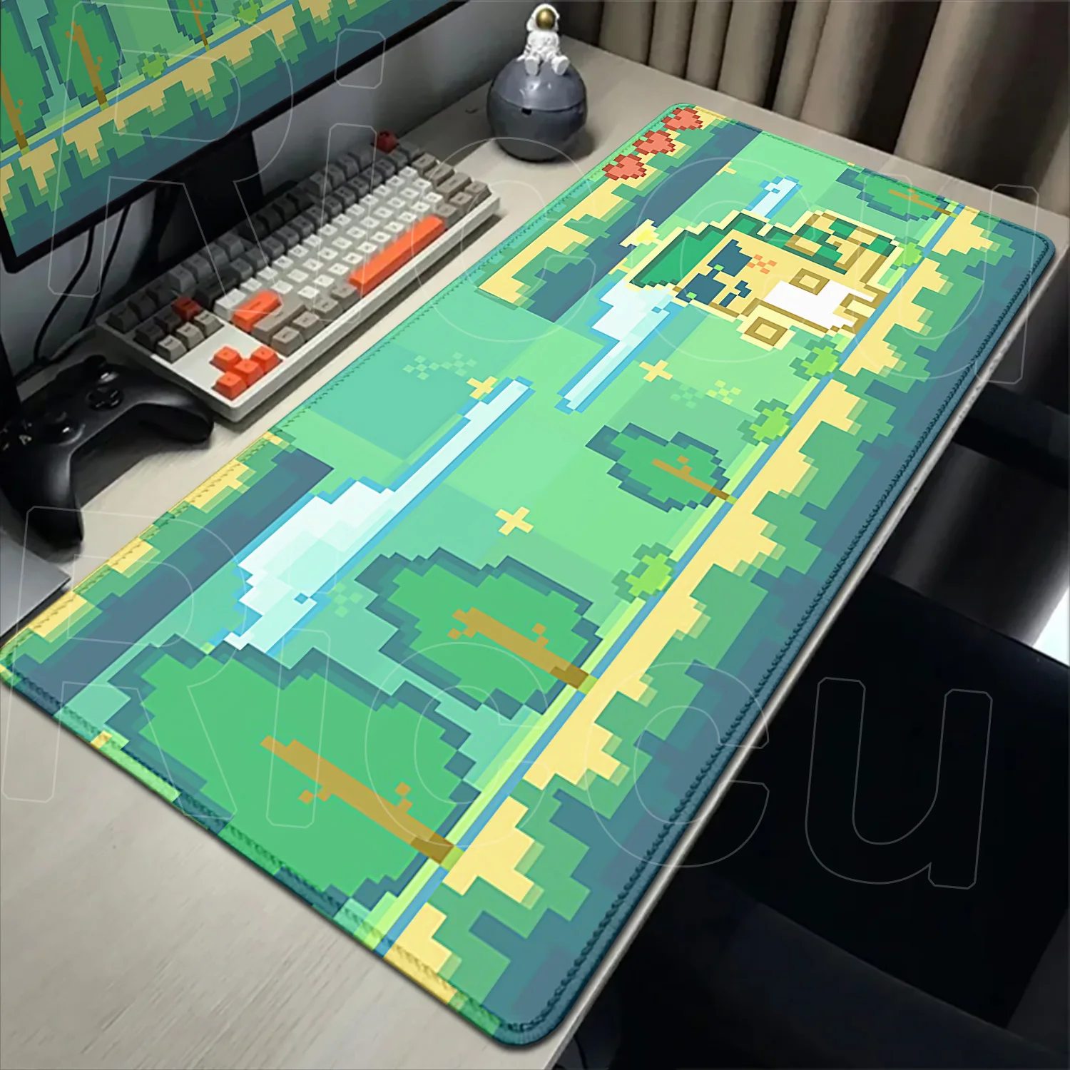 Large New Nata Character Pattern Mousepad Hot Sale Genshin Impact Non-slip Rubber Laptop Gaming Mouse Pad XXL Anime Big Desk Mat