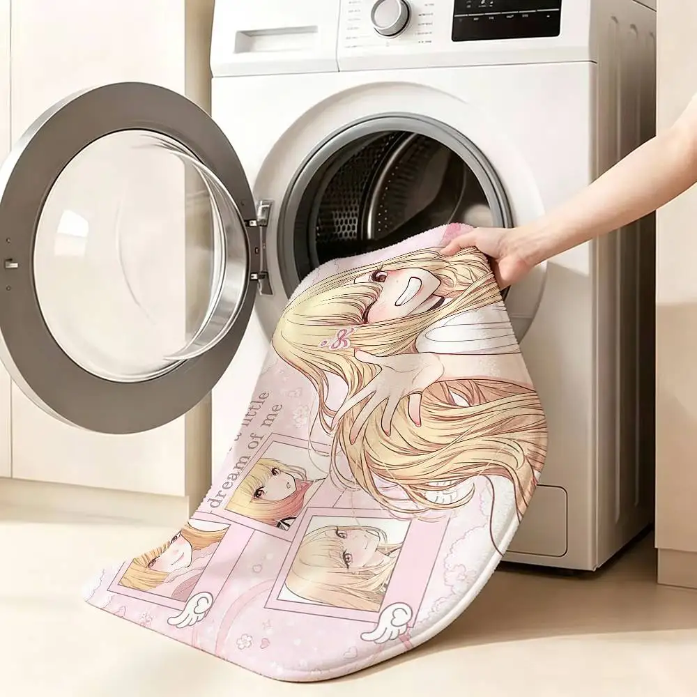 Anime M-My Dress-Up Darling Bedroom Decor Carpet  for Living Room Thick Plush Study Floor Mat Home Fluffy Soft Rug