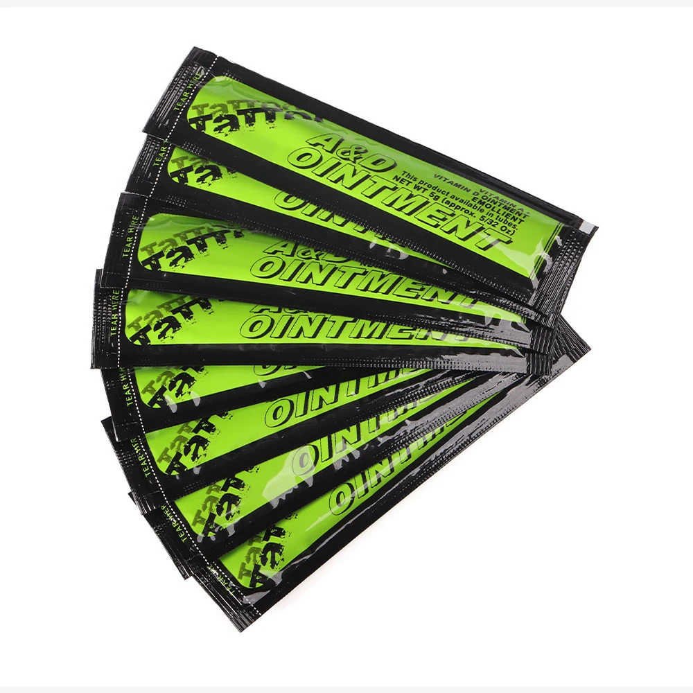 10/30/50/100 قطعة فيتامين أ & د الوشم الحاجب الشفاه إصلاح الرعاية اللاحقة مكافحة ندبة شفاء كريم تجميل دائم الوشم إصلاح كريم #5