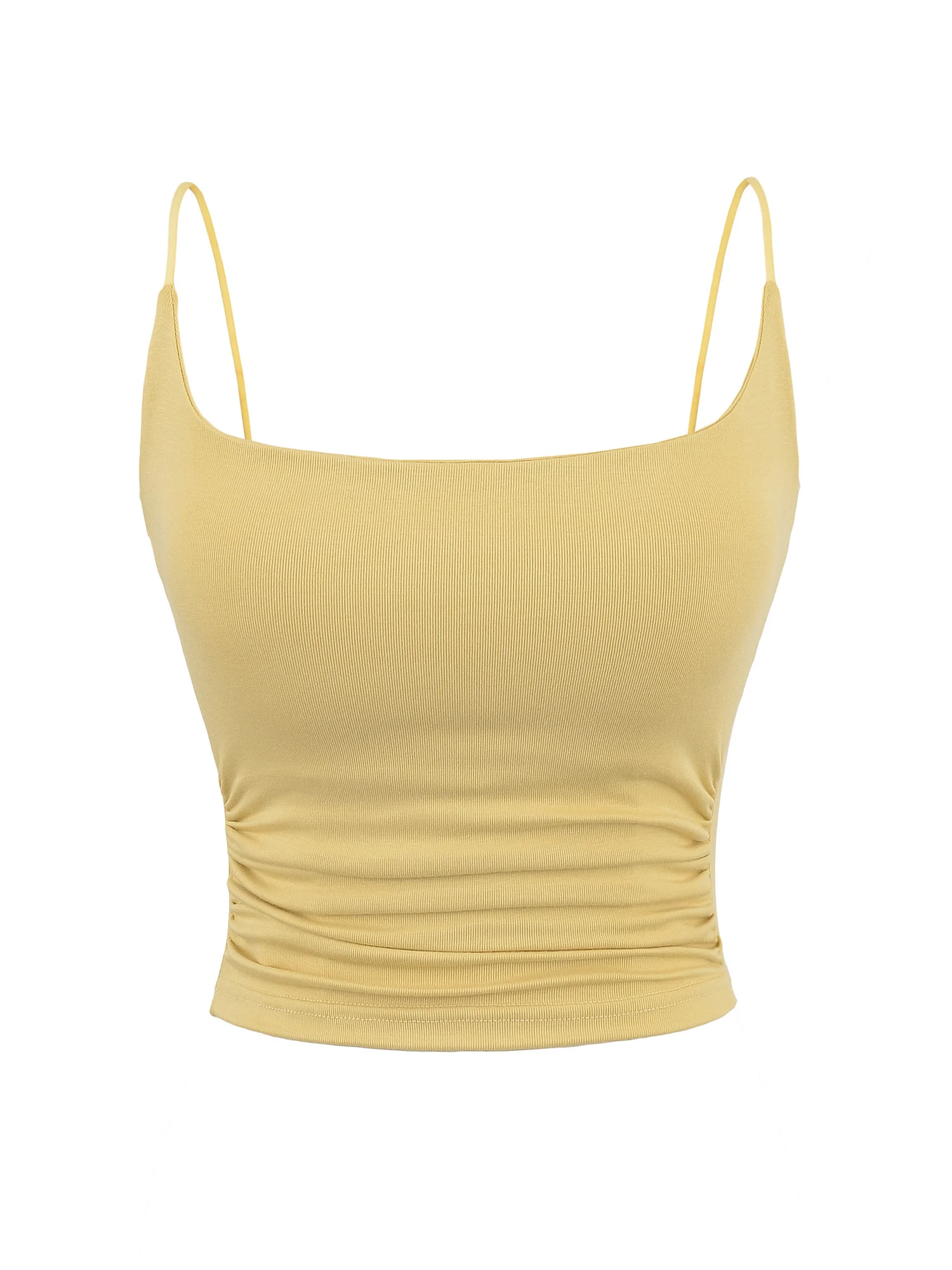 Street Sle Pure Desire Low Cut Sexy Weste mit Brustpolster, ± gefaltete Taille, Innenbekleidung, Basis, elastisches Band, Bal-Design