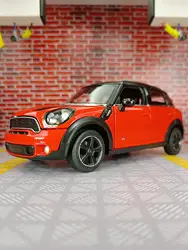 rastar 1:24 BMW Mini cooper s countryman Alloy Car Model Diecasts Metal Vehicles Model High Simulation Collection Kids Toys Gift