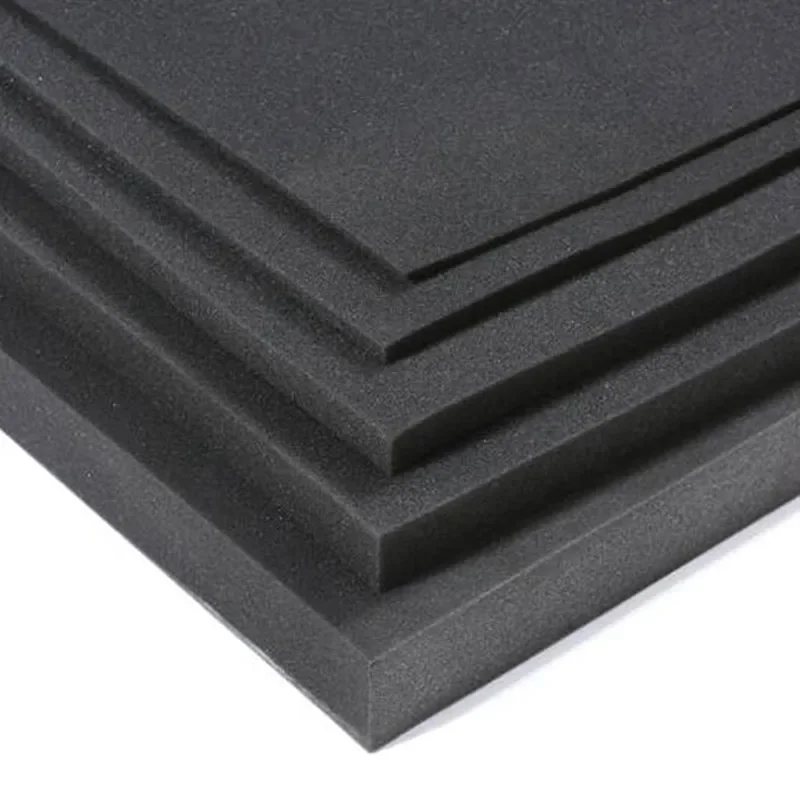 10pcs Soundproofing Foam Tiles High Density 200x200 3/10/20mm Sound-Absorbing Noise Sponge Foam for KTV Audio Room Studio Room