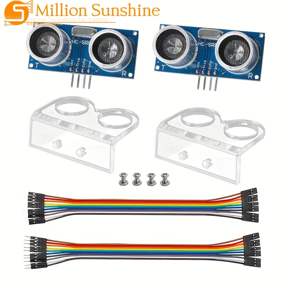 2Pcs HC-SR04 Ultras…