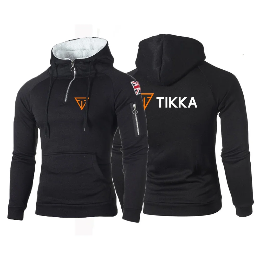 

Tikka By Sako Finland Firearms Logo 2024 Men's New Hoodie Sweatshirt Fashion Zipper Long Sleeves Casual Streetwear Pullover Tops