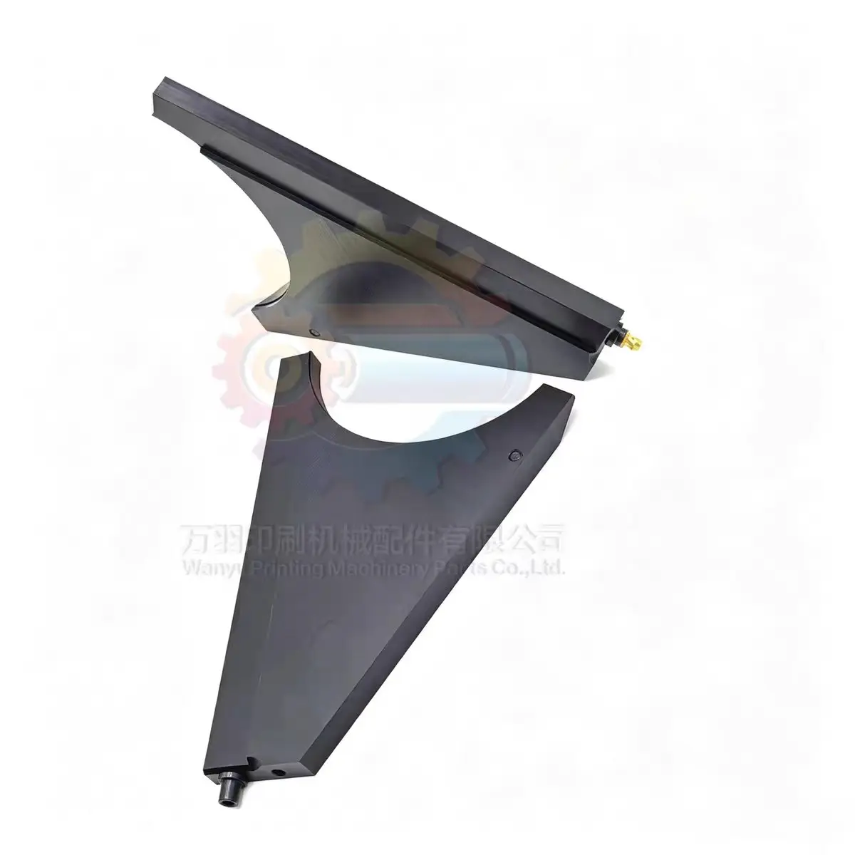 Triangle Ink Baffle, Ink Fountain Divider for KBA Rapida 105, Ink Duct Stop Plate, Offset Printing Machine Spare Parts
