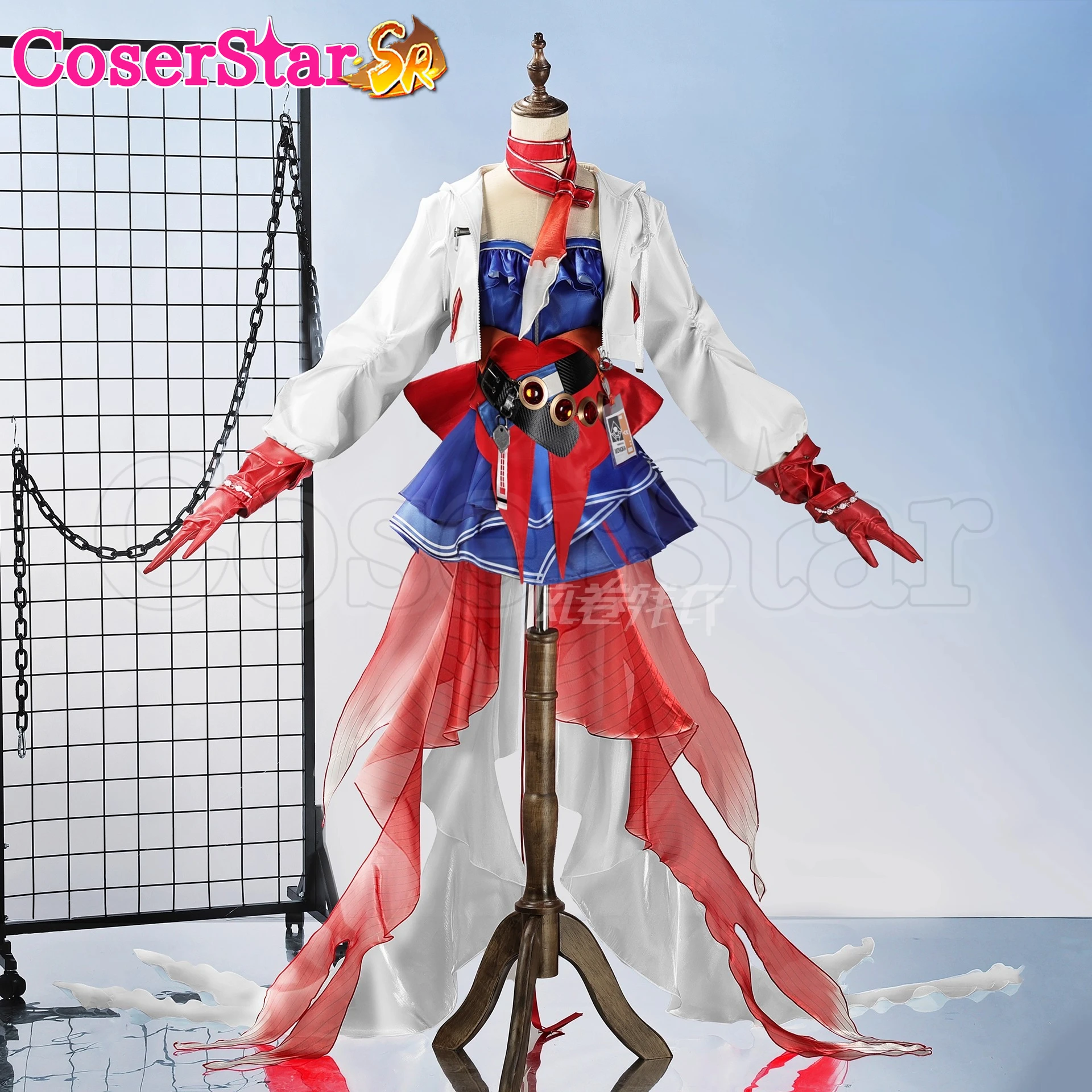 

CoserStar-SR игра Arknights Haruka косплей костюм наряд карнавал Хэллоуин аниме ролевые игры костюмы реквизит