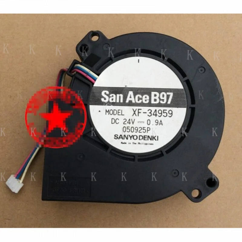 

C 1pcs FOR SANYO XF-34959 DC24V 0.9A 9733 turbo inverter fan