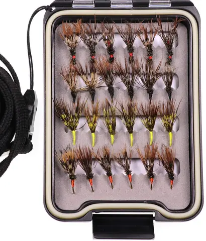 Vtwins Tenkara муха Sakasa Kebari размер 12