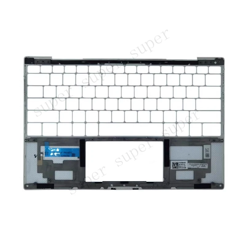 S+   For DELL XPS 13 9300 9301 Palmrest Keyboard Frame 0GT8XM White