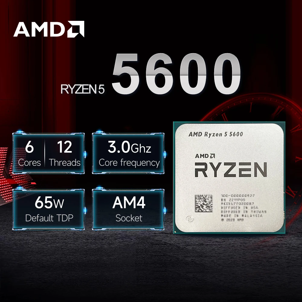 CPU AMD Ryzen 5 5600 CPU AMD Ryzen 5 5600 Specs | TechPowerUp CPU Database