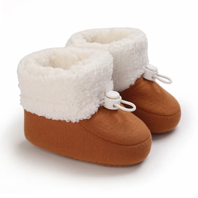 Winter Neugeborenen Baby Baumwolle Booties Nicht-Slip Sohle Kleinkind Jungen Mädchen Erste Wanderer Infant Warme Schnee Stiefel 0-18Months ﻿ – Detail 36