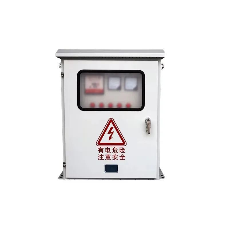 d1Intelligent Reactive Power Capacitor Compensation Control Box LowVoltage Outdoor Stainless Steel Distribution Box 380V 300A 50