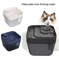 Automatic Cat Water Fountain - Smart Pet Drinking Dispenser Ultra-Quiet Pump Mode Filtered Water for Cats & Small Dogs