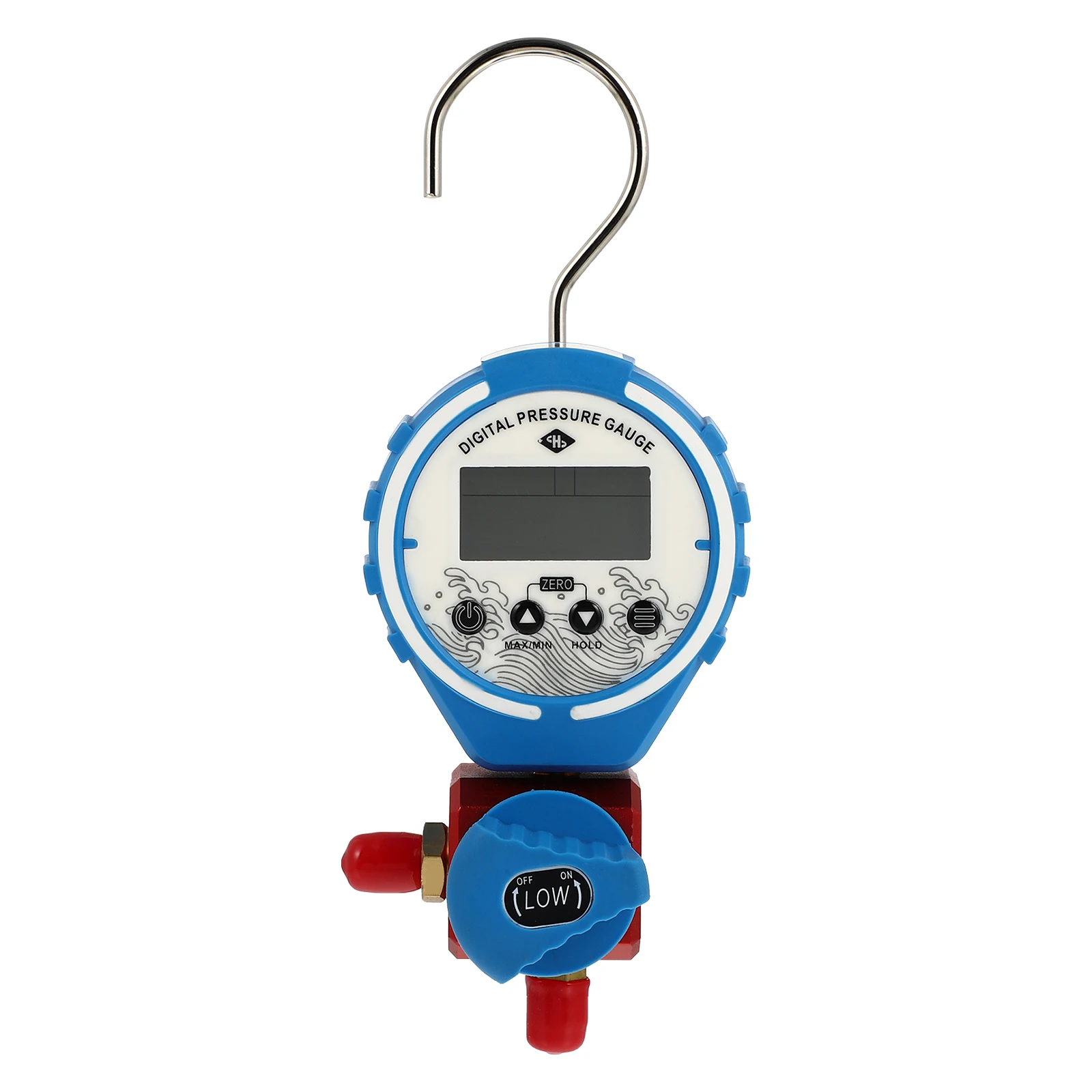 

Digital Low-voltage Air Conditioning Pressure Gauge Manifold Tester Refrigeration Meter Clear Display Compact for Installation
