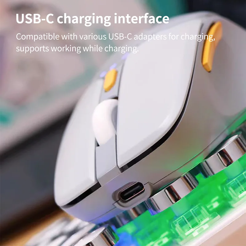 فأرة صامتة قابلة لإعادة الشحن من Acer ، ماوس مكتب منزلي لأجهزة الكمبيوتر المكتبية ، كمبيوتر محمول ، كمبيوتر لوحي ، كمبيوتر شخصي ، بلوتوث ،