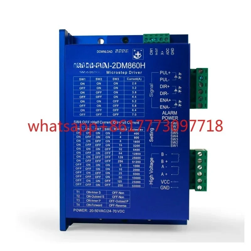 42/57/86 motor spontaneous pulse driver, adjustable speed forward and reverse driver + controller integrated