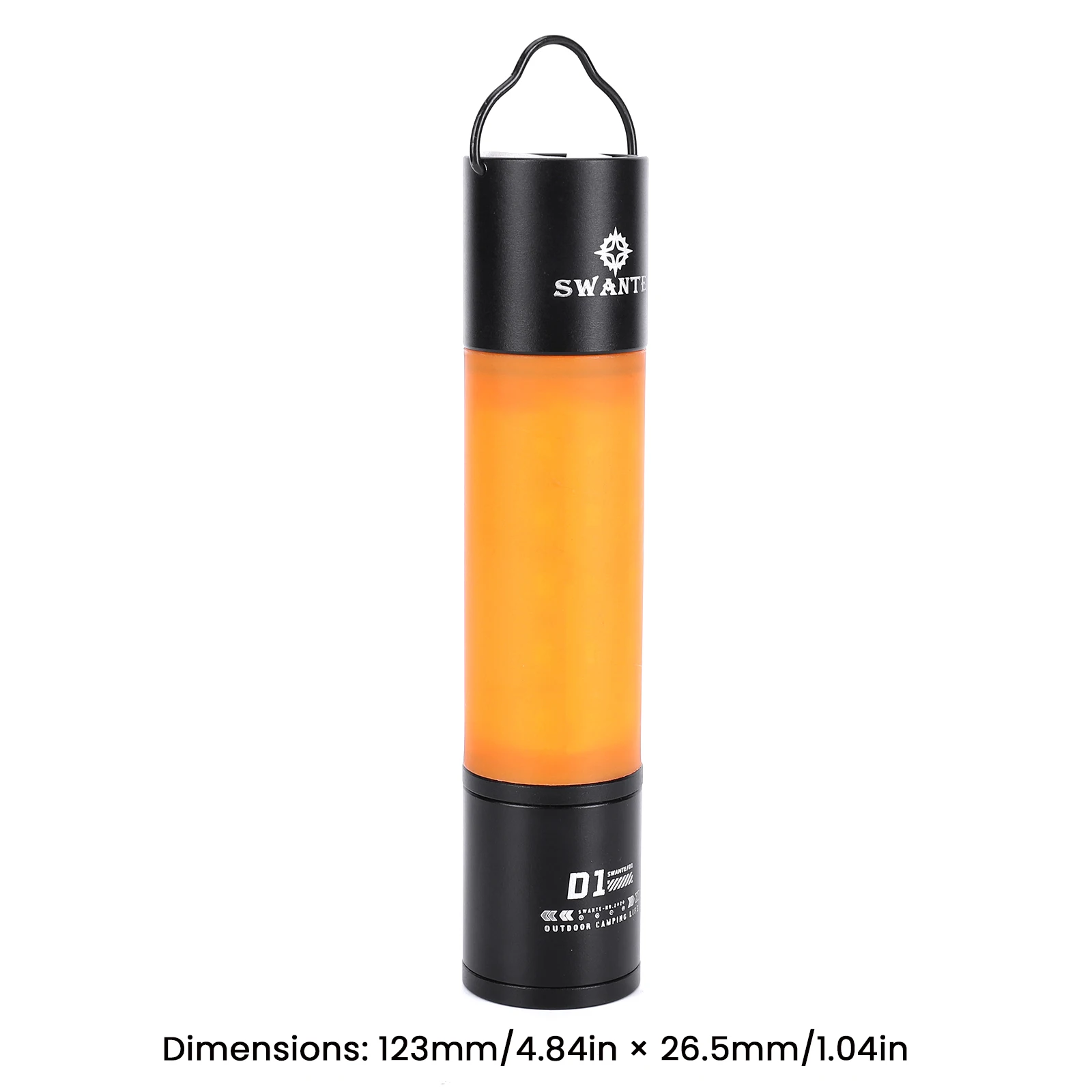 طارد البعوض عصا ضوء IPX4 مقاوم للماء متعدد الوظائف التخييم ضوء 2600mAh معلقة سبيكة مصباح يدوي للقراءة المنزلية