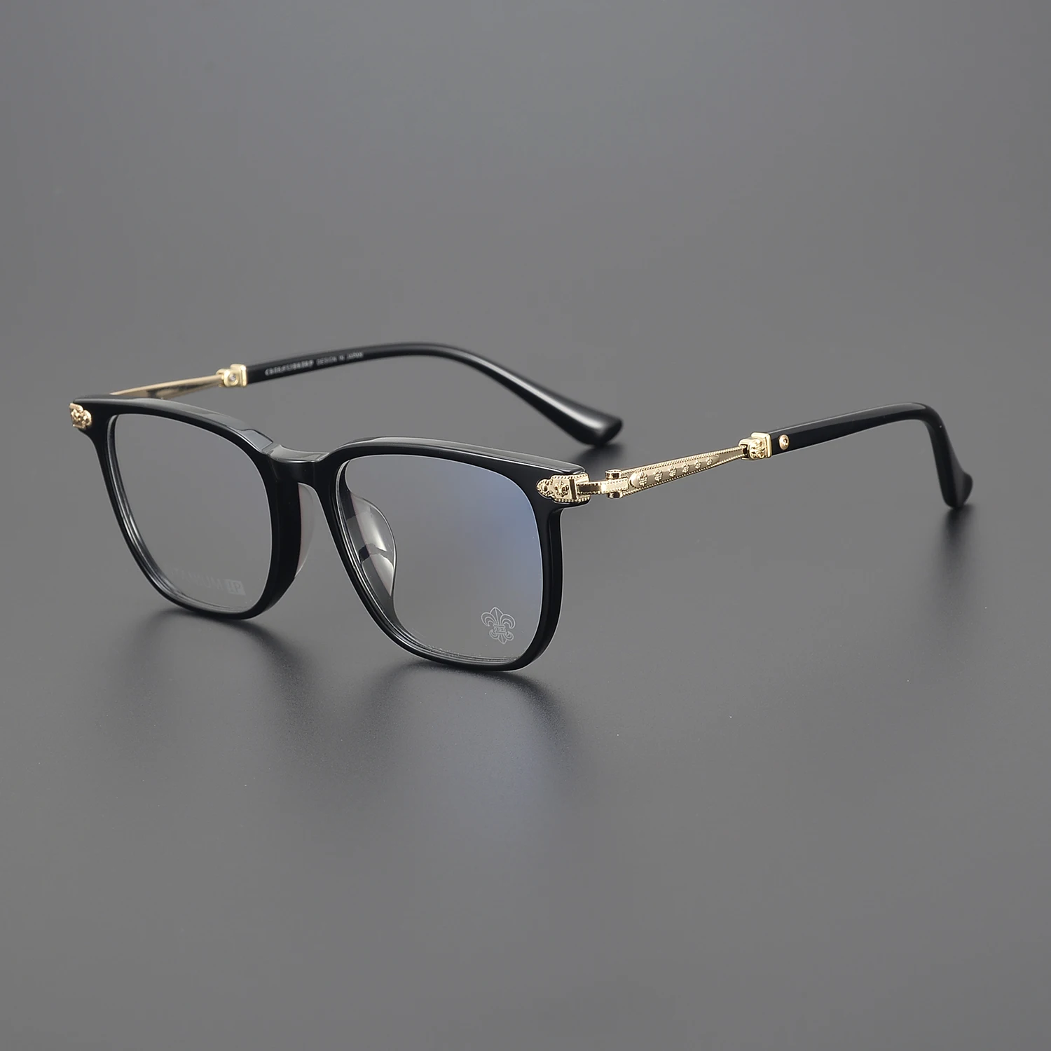 2024 New Fashion Men'S And Women'S Square Acetate Glasses Luxury Brand Designer Ultra Light Optical Prescription Frames