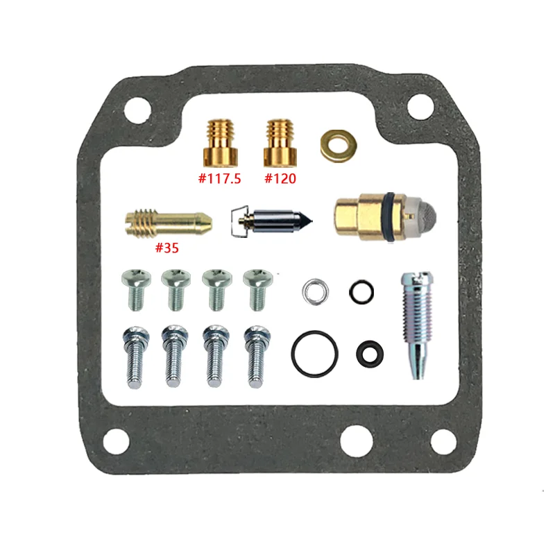 Kit de reparo do carburador Yamaha AG 200 AG200 1993-2012 AG200E AG200F