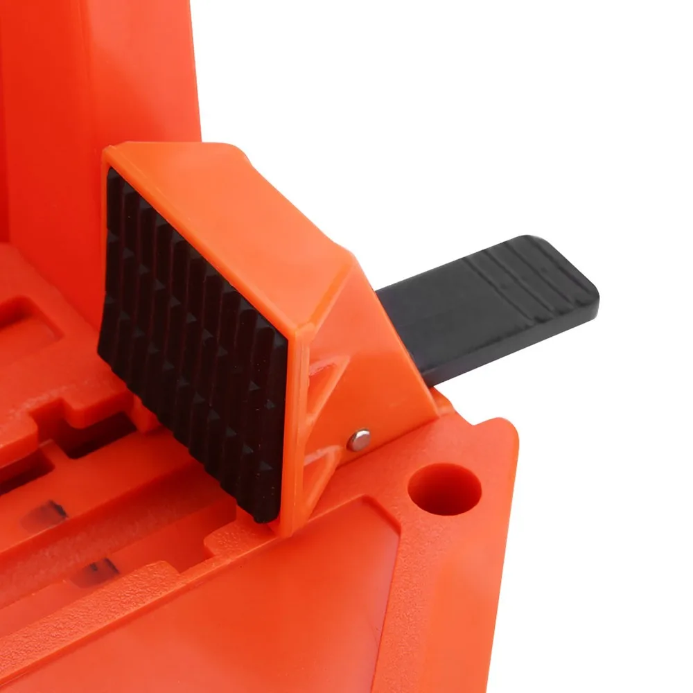 

14-дюймовый зажимной угломер из АБС-пластика с регулируемыми губками, 22.5° ° , 45 ° , 90 ° Угловой резак с 4 противоскользящими зажимами для распиловки под углом