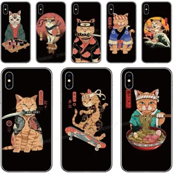 Japanese Art Back Cover For Sony Xperia 5 VI 1 10 II III IV V 2023 XZ5 XZ4 XZ3 XZ2 XA2 Plus XA3 Ultra L3 L4 E5 Z5 Phone Case