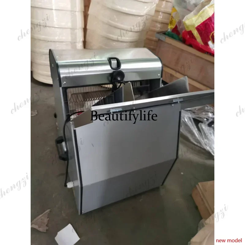 h178  Commercial Used Adjustable Guangzhuo Table Top Professional Bread Slicer Machine Toast Loaf Cutter